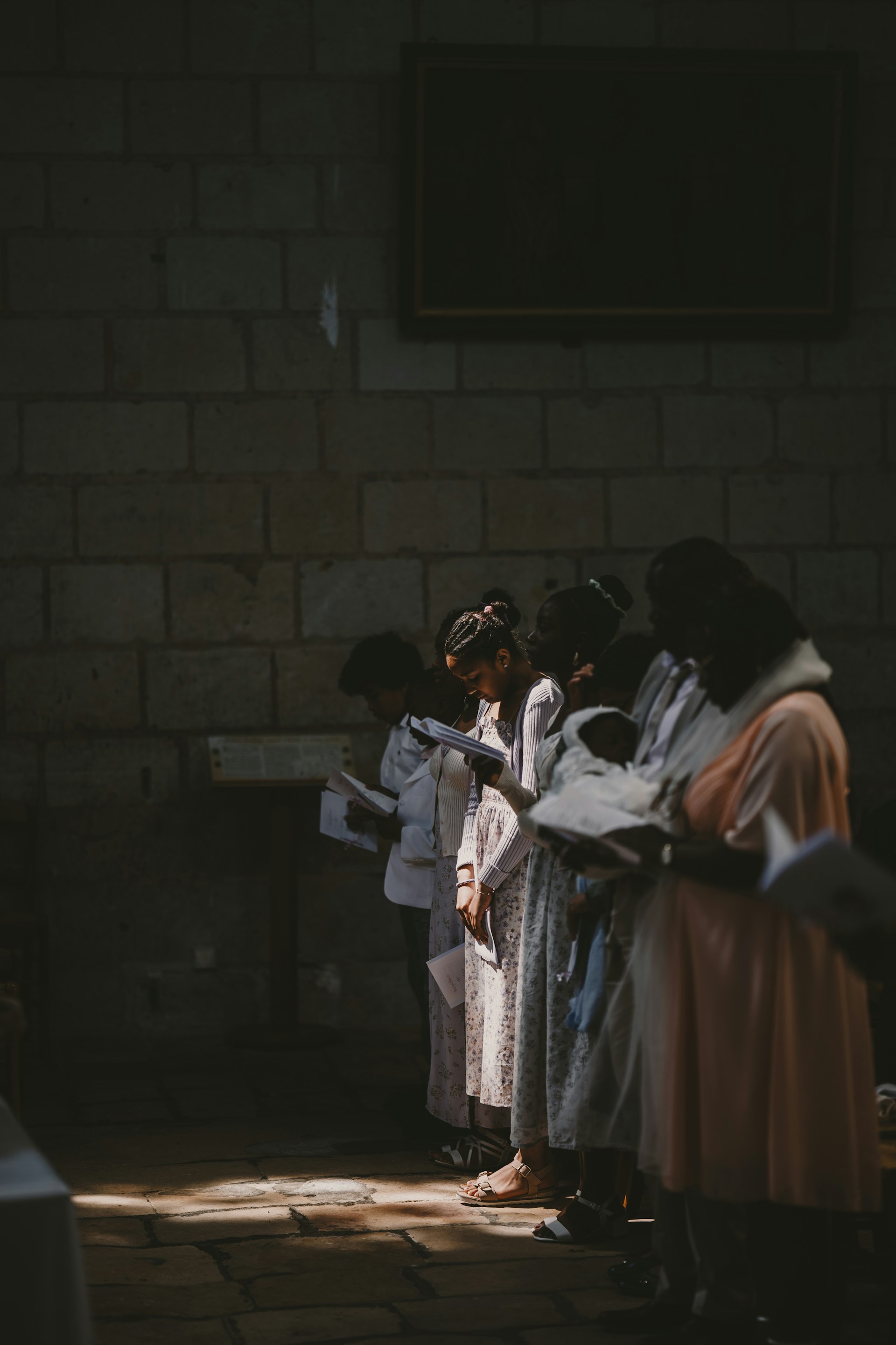 Youth ministry gathering at the parish
