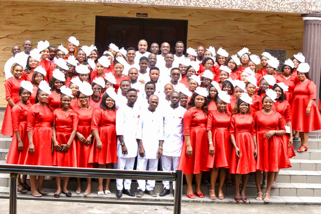 St. Cecilia Choir members